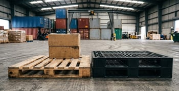Tarimas para exportación: normativas y elección por industria 