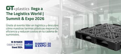 GT+plastics en The Logistics World 2026: Tarimas Inteligentes y ESG