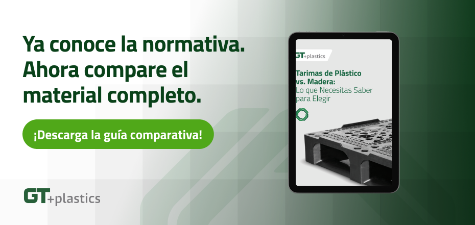 Guía tarimas de madera vs plástico